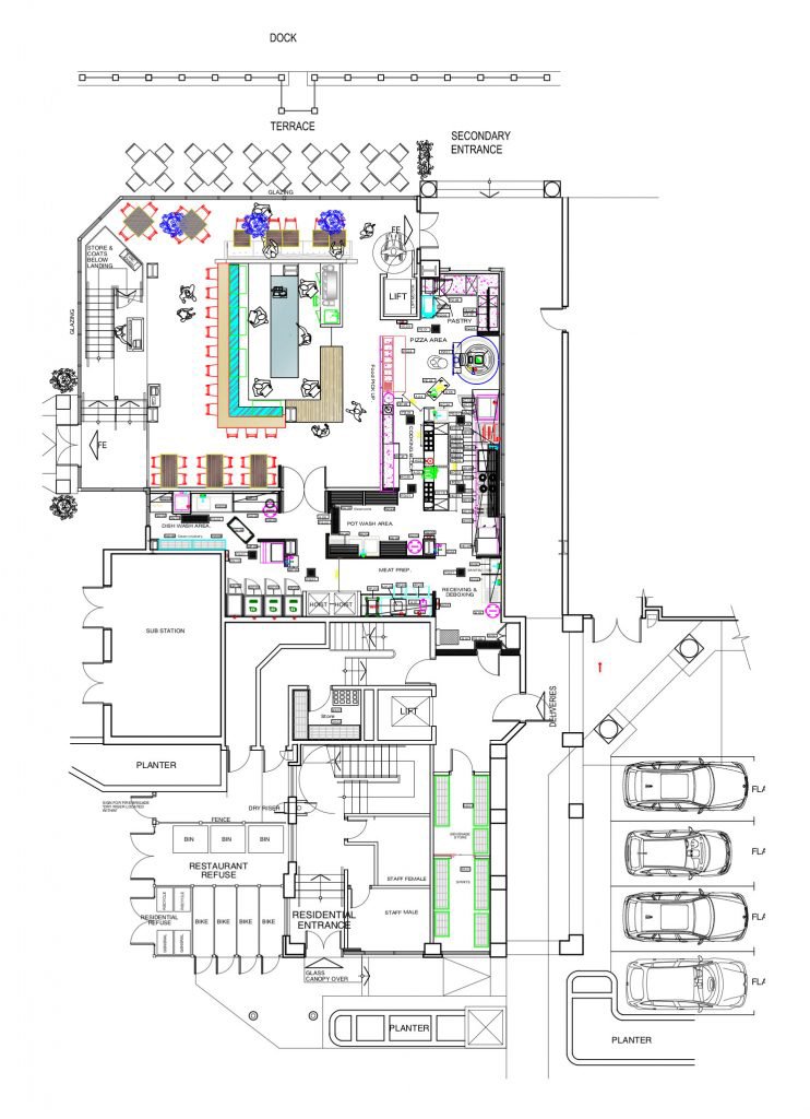 commercial kitchen layout design in essex